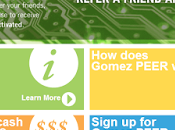Ganar dinero aplicación Gomez PEER Zone