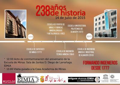 Aniversario de la Academia de Minas de Almadén