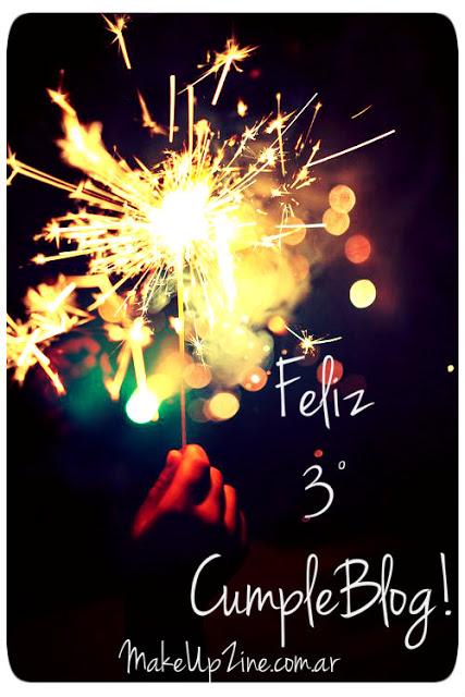 Felices 3 años a mi Blog =)