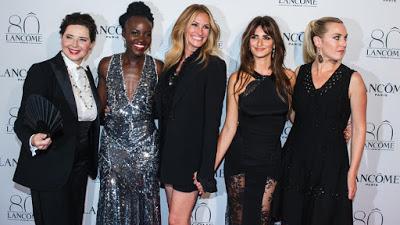 Estrellas que brillan en el 80 aniversario de Lancome