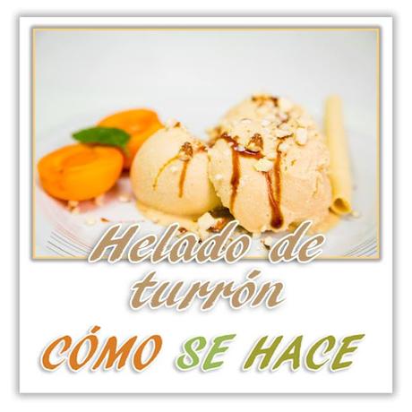 HELADO DE TURRÓN ARTESANAL.