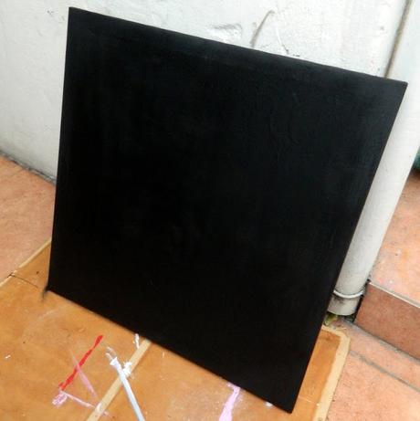 Cuadro DIY sin terminar