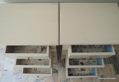 ¡Faltaban las mesillas!