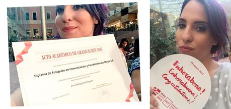 ¡Mi (pos)graduación!