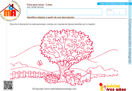 Identifica objetos a partir de una descripción: comunicación integral 3 años Identifica objetos a partir de una descripción: comunicación integral 3 años