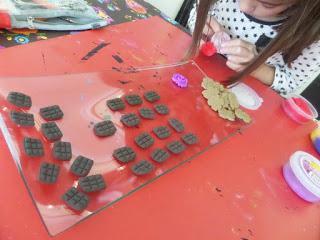 manualidades con niños con pasta de modelar