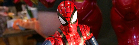SDCC: Un poco de la mercancía de Hasbro para Spider-Man