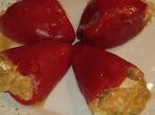 Pimientos rellenos atún huevo