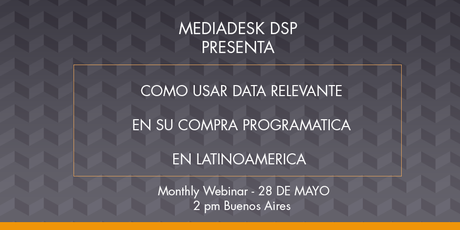 Webinar 28/5 Data and Programmatic Buying