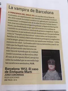 Barcelona 1912: el caso Enriqueta Martí en La Aventura de la Historia