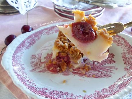 Clafoutis con Crumble