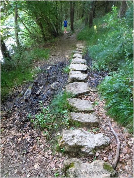 Ruta running por la hoces del Ebro, entre Orbaneja del Castillo (Burgos) y Villaescusa de Ebro (Cantabria)