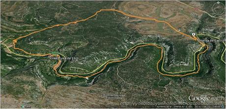 Ruta running por la hoces del Ebro, entre Orbaneja del Castillo (Burgos) y Villaescusa de Ebro (Cantabria)