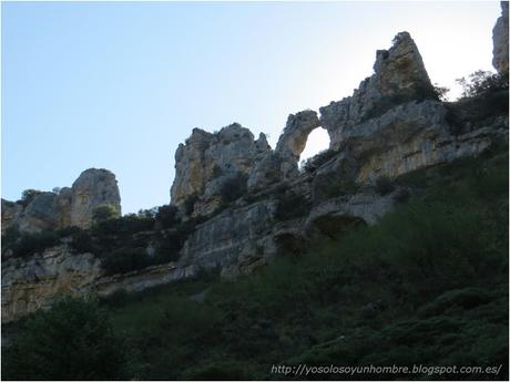 Ruta running por la hoces del Ebro, entre Orbaneja del Castillo (Burgos) y Villaescusa de Ebro (Cantabria)