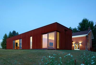 Casa Panelizada Minimalista en Canada