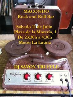 Pinchada ultravitamínica de Dj Savoy Truffle en Macondo.