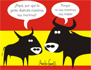 La tauromaquia como enfermedad mental.