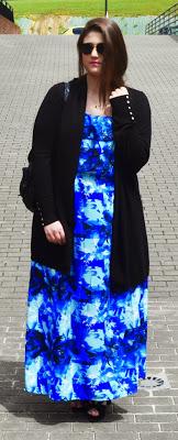 Outfit of the Day ~ Blue Maxi Dress - Vestido largo - Casual & Cute