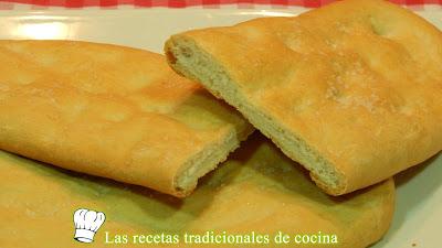 Tortas saladas de pan
