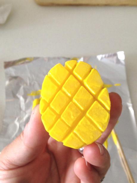 Diy. Bolso con dibujo de Piña o de Sandía