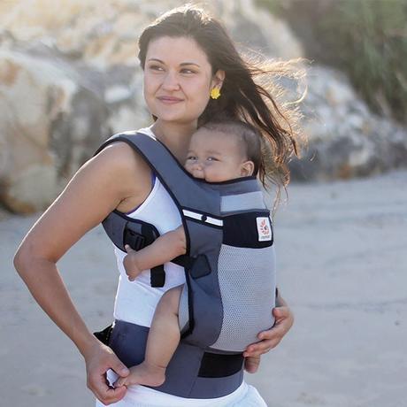 Las mochilas portabebés más frescas para el verano Ergobaby Performance Ventus modelo Graphite