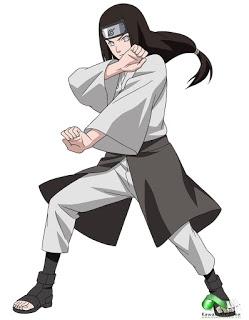 Neji de mayor edad, en el manga y anime