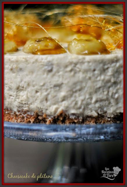 cheesecake de plátano tererecetas 04