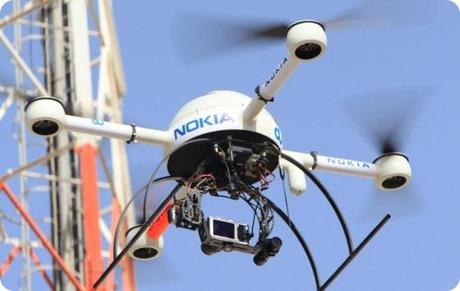 Nokia podría usar drones para reparar sus redes