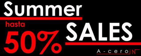 Rebajas escaparate LA SEMANA DE A-CERO, DEL 6 AL 11 DE JULIO