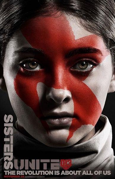 Nuevos carteles promocionales de 'Los Juegos del Hambre: Sinsajo - Parte 2' mostrando la cara de la revolución