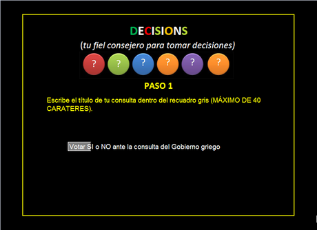 ¿Qué hubieras votado en la consulta griega?