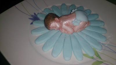 TARTA PARA EL BAUTIZO DE MATEO!!!!