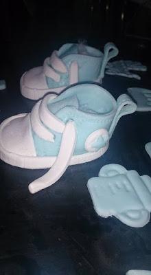 TARTA PARA EL BAUTIZO DE MATEO!!!!