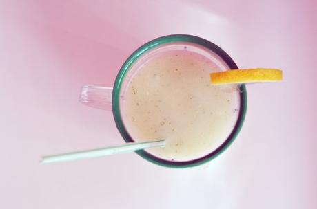 Mi vestido azul - Smoothie de melón (1)