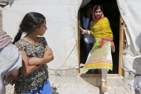 Malala festejó su cumpleaños abriendo escuela para refugiados