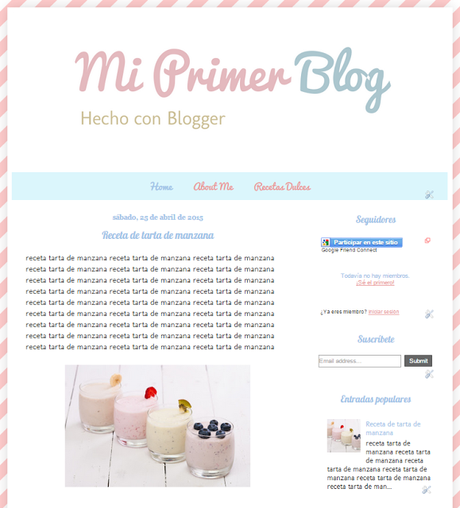 Tutorial Blogger Dummies: La Plantilla HTML