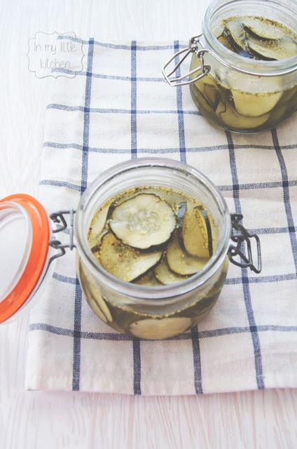 Pepinillos en vinagre home made