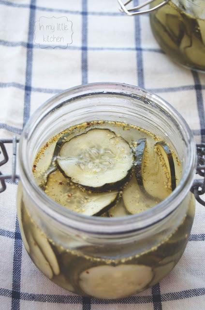 Pepinillos en vinagre home made