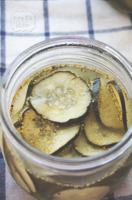 Pepinillos en vinagre home made