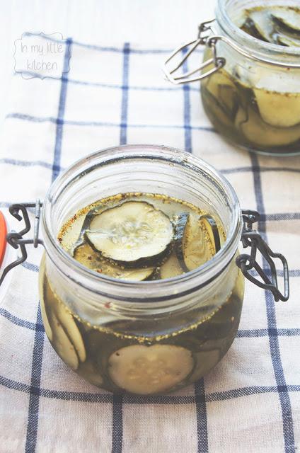Pepinillos en vinagre home made