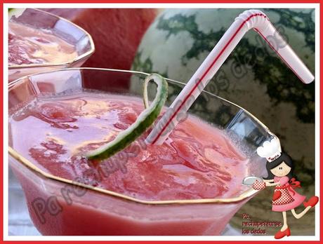 * Sorbete de sandía (thermomix)