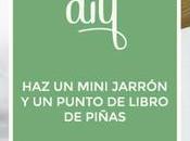 IMPRIMIBLE DIY: mini jarrón punto libro piñas