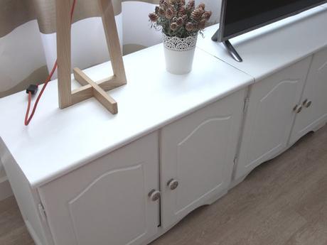 Pintar los muebles del salón con chalk paint