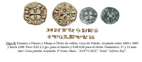 Primeras labras de vellón acuñadas en Toledo S. XI y XII ( I )
