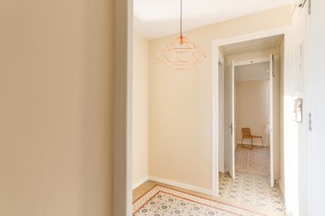 Diseño interior en piso de Barcelona
