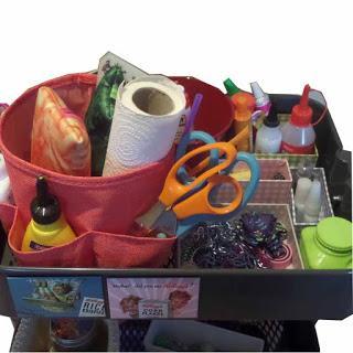 ordenar el material de las manualidades con niños manualidades con niños