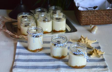 Arroz con Leche y Mermelada de Albaricoque