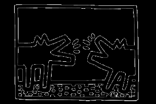 coloring dog's posters, keith haring coloring dog's posters, keith haring