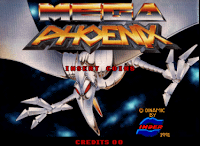 Disfruta en M.A.M.E. de la versión arcade de Mega Phoenix de Dinamic