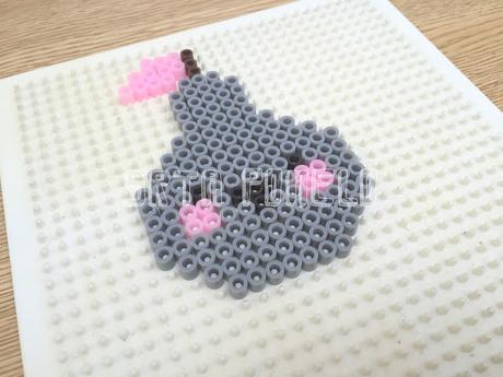 DIY: llavero Pirum Parum de Pyssla.